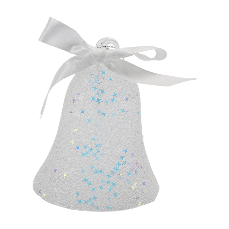 Ornement de Noël en verre fait à la main