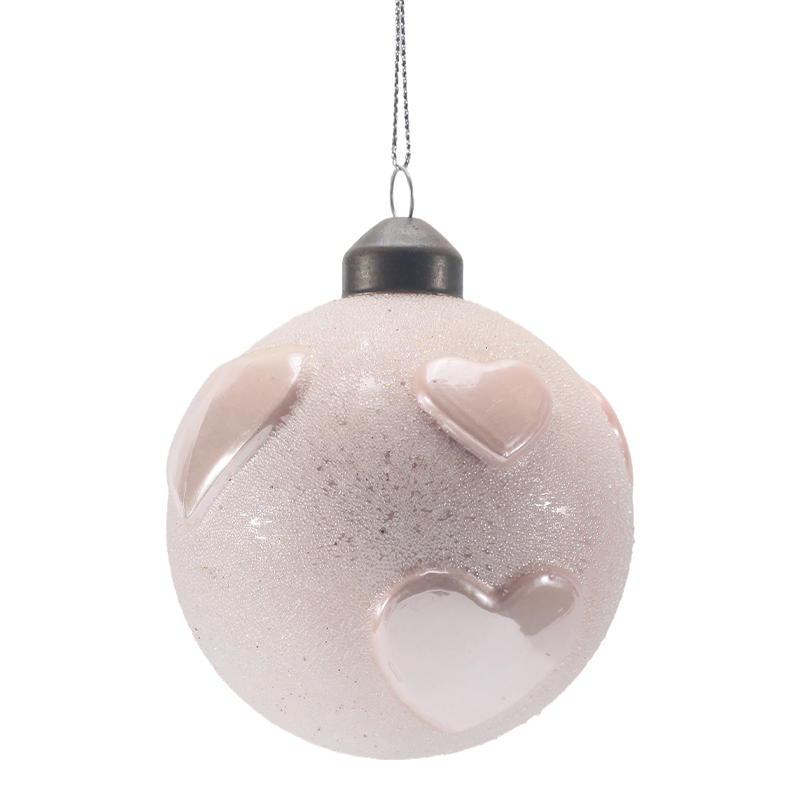 Boule de Noël en verre soufflé bouche 888 cm