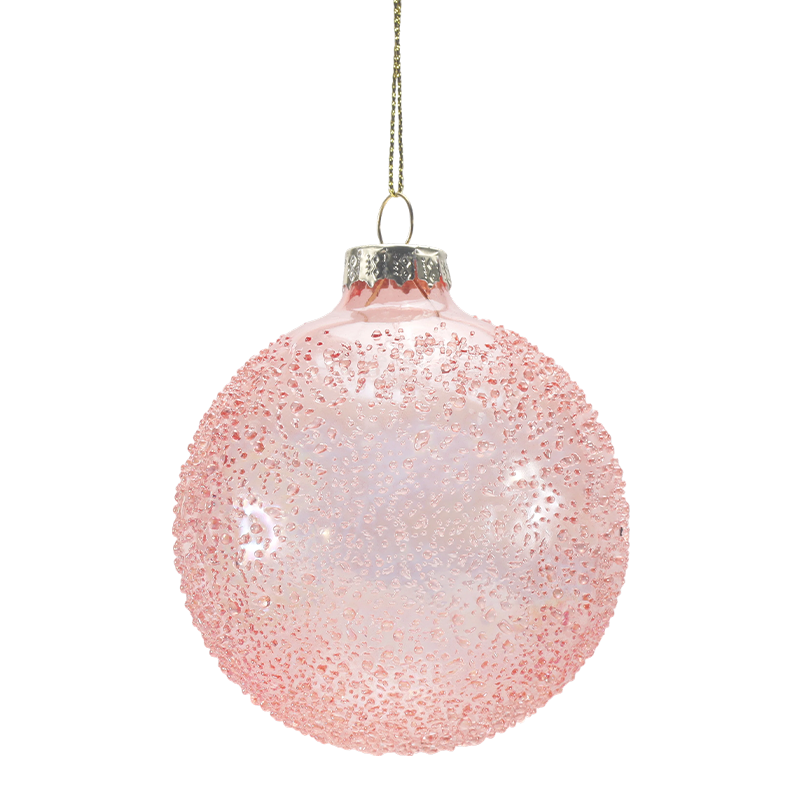 Boule de Noël en verre soufflé bouche 888 cm