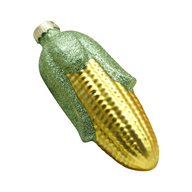 Ornements suspendus en verre de Noël en forme de légumes